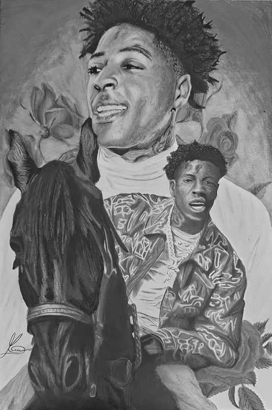 NBA YoungBoy Rosemane Art