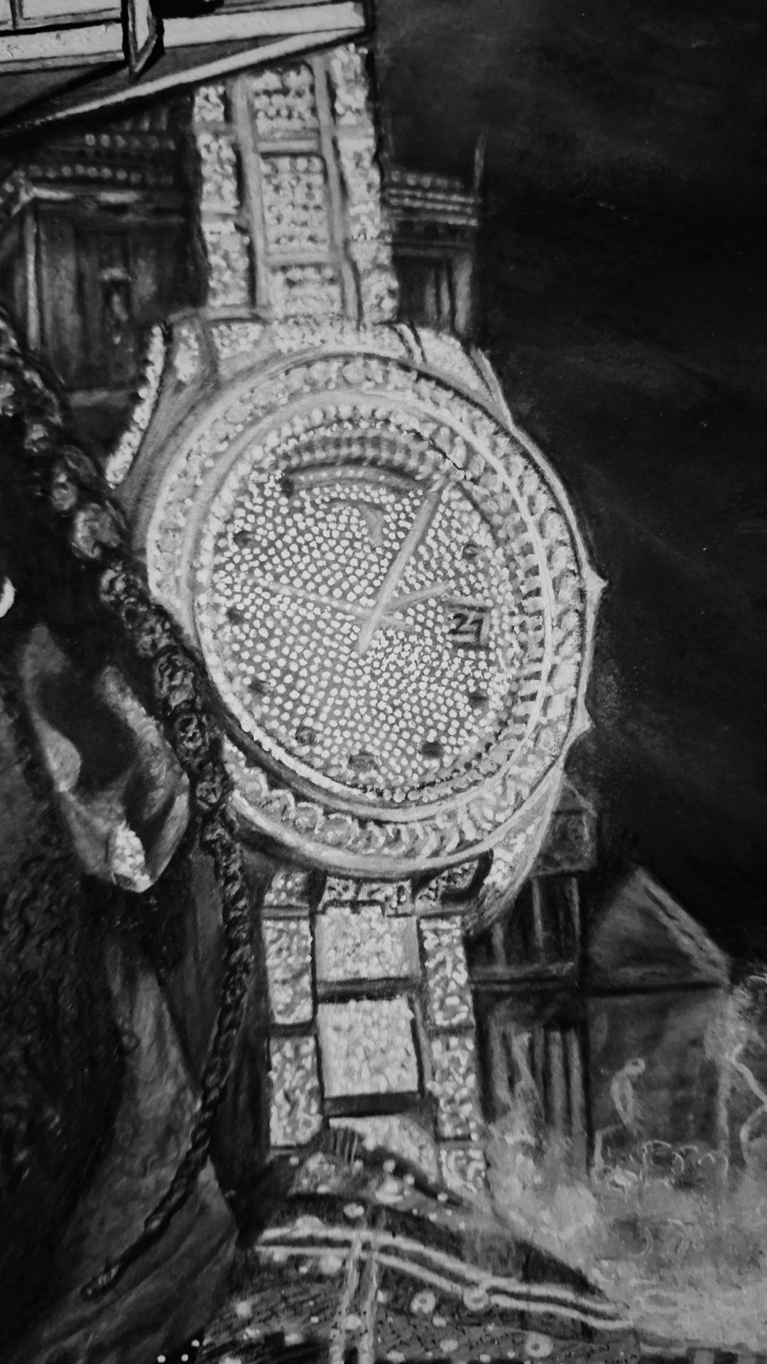 Pop Smoke The Woo's Timepiece Art