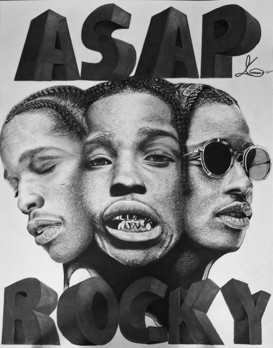 A$AP Rocky Trifecta of Rocky Art