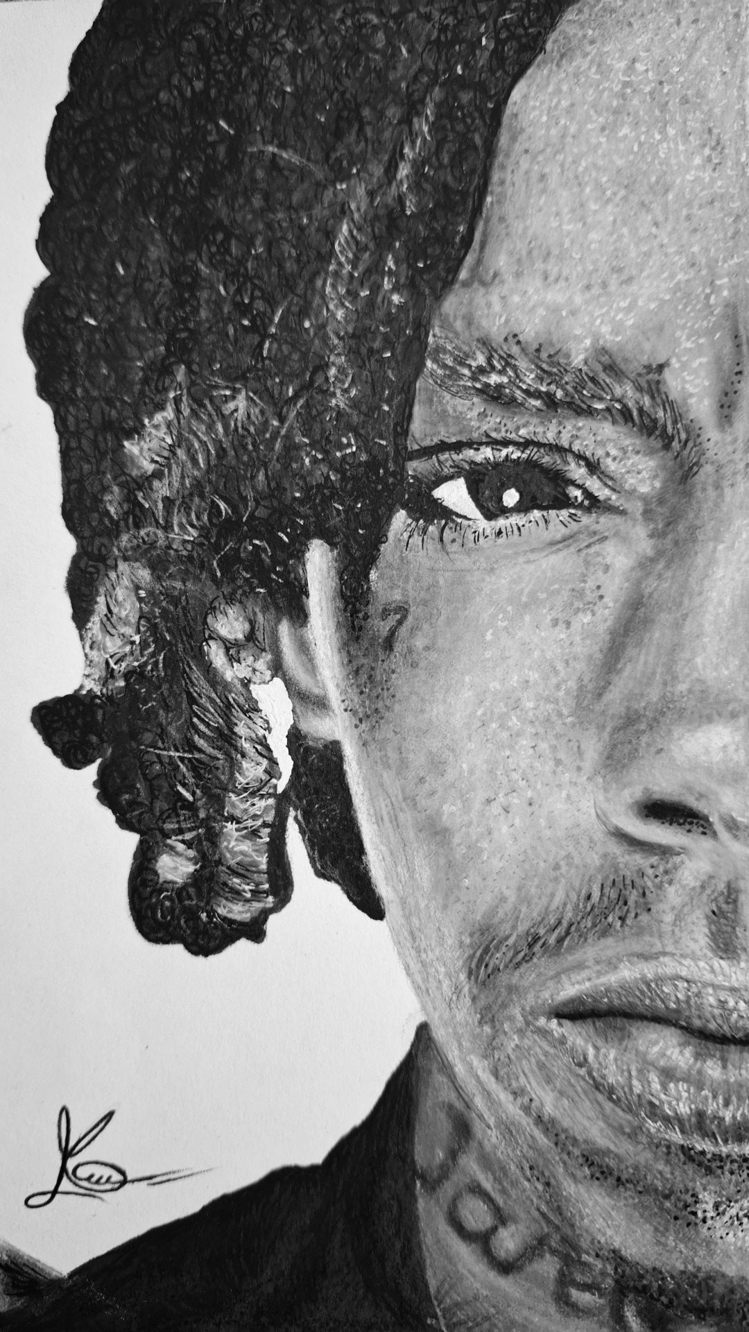 YNW Melly Two Faced Artwork