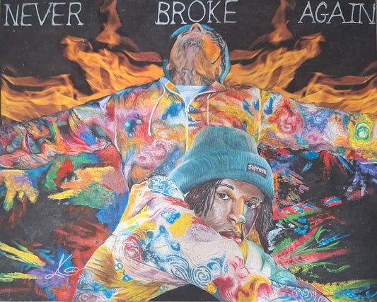 NBA YoungBoy Chromatic Confessions Art