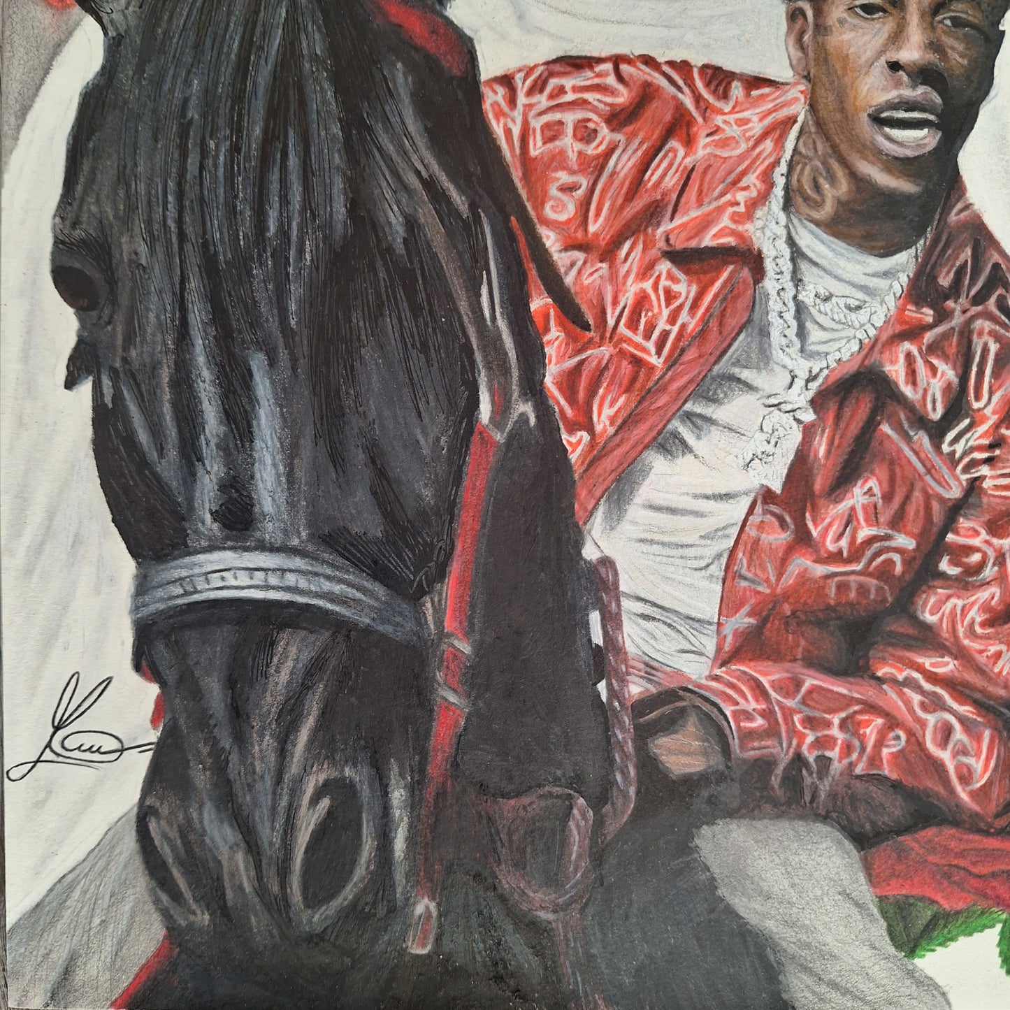 NBA YoungBoy Rosemane Art