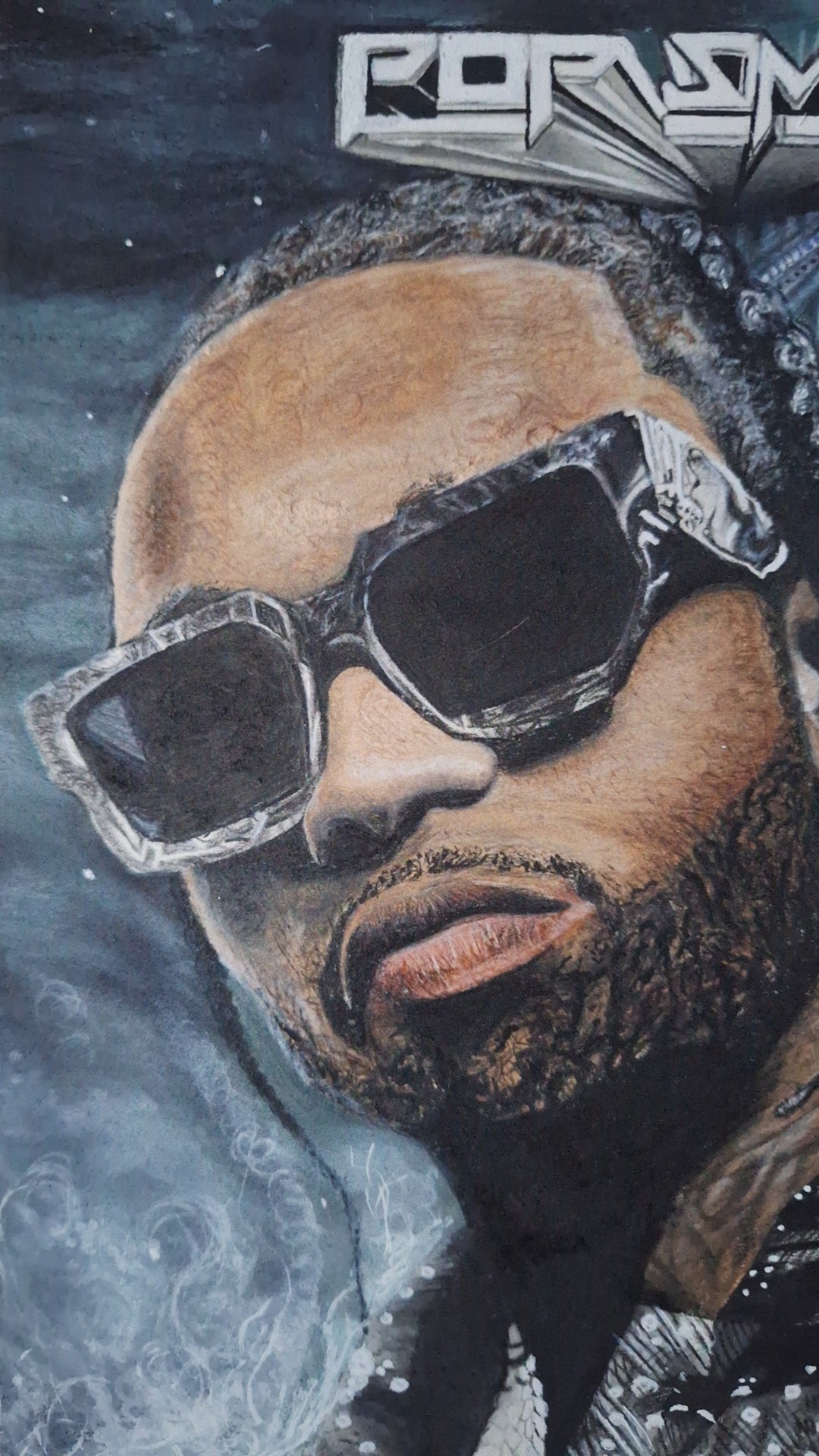 Pop Smoke The Woo's Timepiece Art