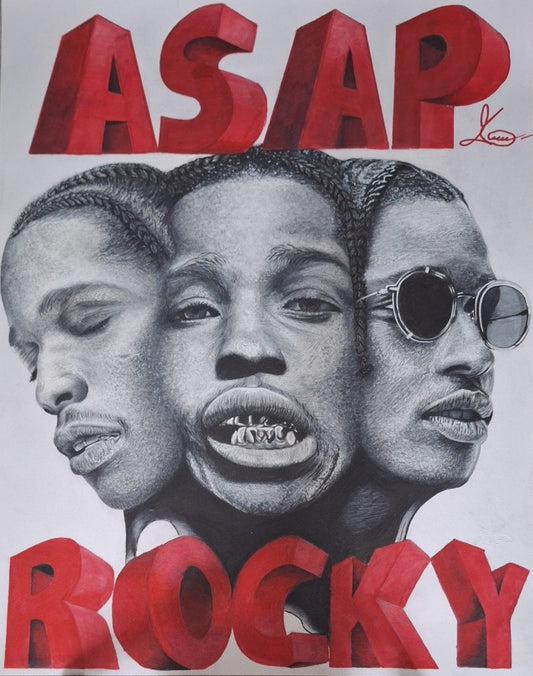 A$AP Rocky Trifecta of Rocky Art