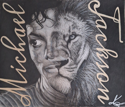 Michael Jackson King of Pop Art