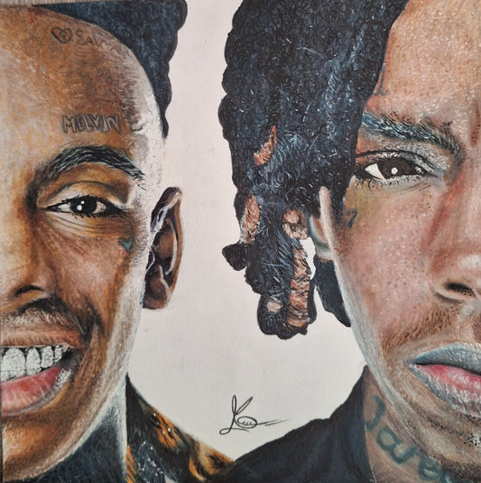YNW Melly Two Faced Artwork